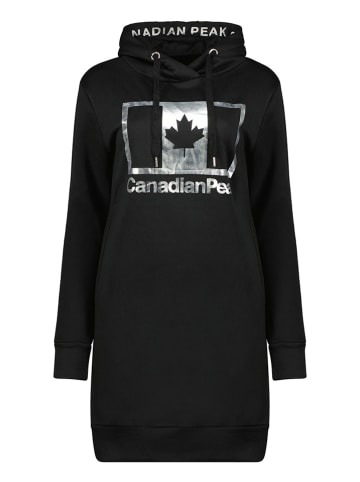 Canadian Peak Sweatkleid "Fabienneak" in Schwarz