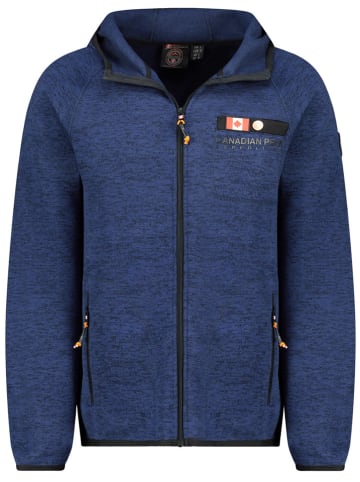 Canadian Peak Fleecejacke "Tiparneak" in Dunkelblau