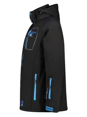Canadian Peak Softshelljacke "Riziereak" in Schwarz