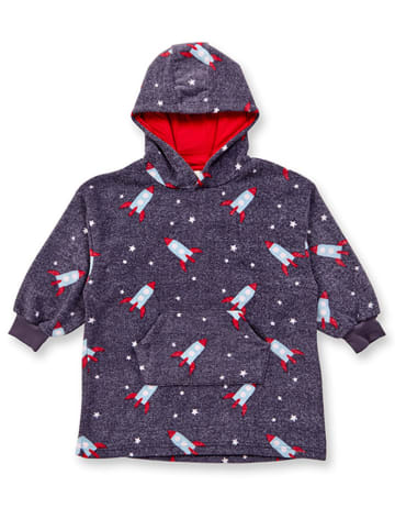 Sense Organics Fleecehoodie "VESA" in Dunkelblau