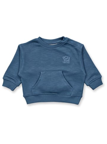 Sense Organics Sweatshirt "Bent" blauw