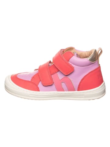 bisgaard Leder-Sneakers in Pink