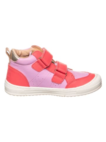 bisgaard Leder-Sneakers in Pink