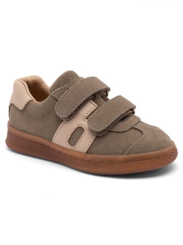 bisgaard Leder-Sneakers in Braun
