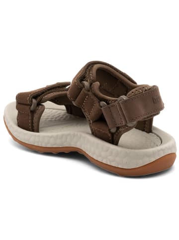 bisgaard Leder-Sandalen in Braun