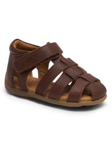 bisgaard Leder-Halbsandalen in Braun