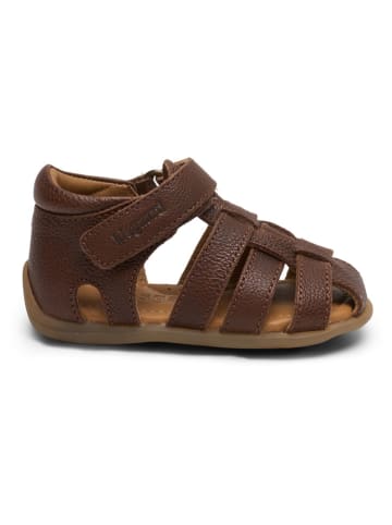 bisgaard Leder-Sandalen in Braun
