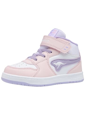 Kangaroos Sneakersy "K-CPI Winnie EV" w kolorze jasnoróżowo-fioletowo-białym