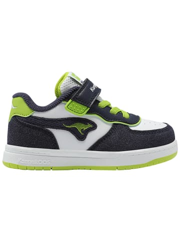 Kangaroos Sneakers "K-CPI Izel EV" in Dunkelblau/ Grün
