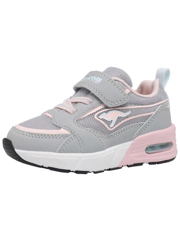Kangaroos Sneakers "K-XI Reto EV" in Grau/ Rosa
