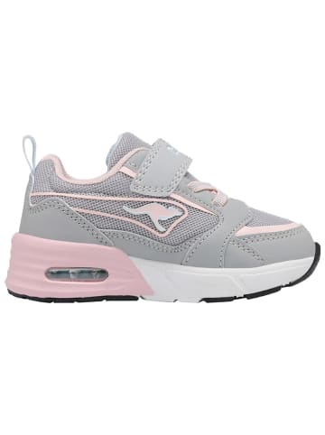 Kangaroos Sneakers "K-XI Reto EV" in Grau/ Rosa