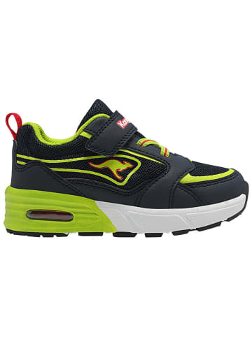 Kangaroos Sneakers "K-XI Reto EV" donkerblauw/geel