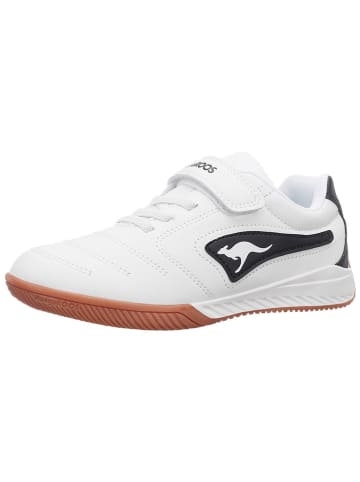 Kangaroos Sneakers "K5-Drib EV" in Weiß/ Schwarz