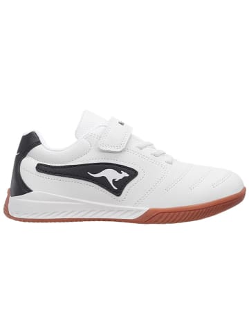 Kangaroos Sneakers "K5-Drib EV" in Weiß/ Schwarz