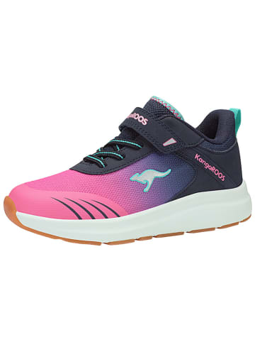 Kangaroos Sneakers "KB-Rida EV" in Dunkelblau/ Pink