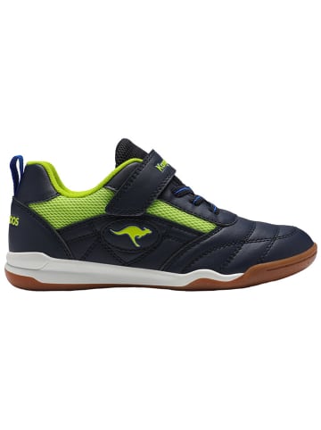 Kangaroos Sneakers "Backyard 2.0 EV' in Dunkelblau/ Grün