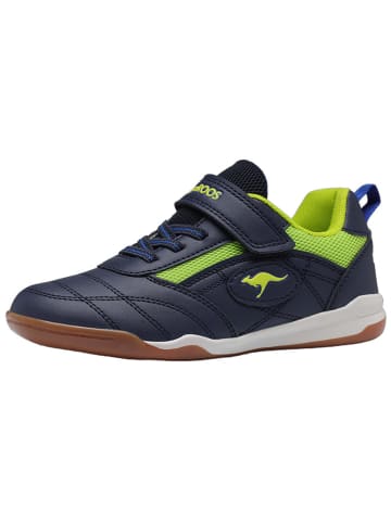 Kangaroos Sneakers "Backyard 2.0 EV' in Dunkelblau/ Grün