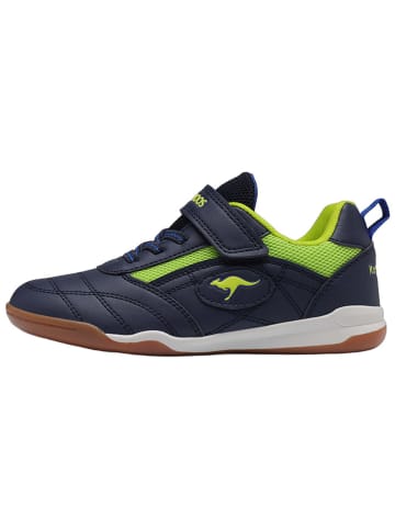 Kangaroos Sneakers "Backyard 2.0 EV' in Dunkelblau/ Grün