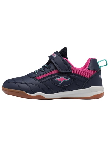 Kangaroos Sneakers "Backyard 2.0 EV' in Dunkelblau/ Pink