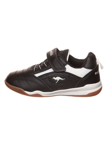 Kangaroos Sneakers in Schwarz/ Weiß