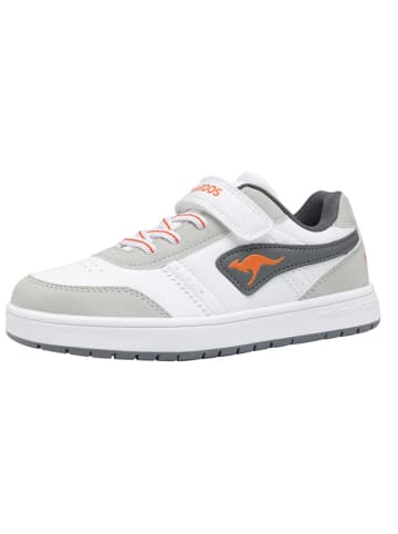 Kangaroos Sneakers "K-CA Shaggy EV" in Grau/ Weiß