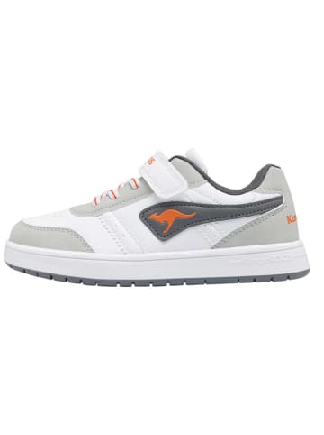 Kangaroos Sneakers "K-CA Shaggy EV" in Grau/ Weiß