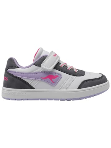 Kangaroos Sneakers "K-CA Shaggy EV" in Anthrazit/ Weiß