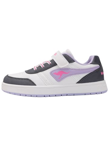 Kangaroos Sneakers "K-CA Shaggy EV" in Anthrazit/ Weiß