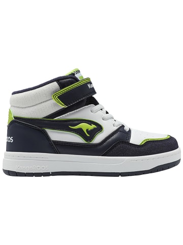 Kangaroos Sneakers "Dunkin Mid EV" in Dunkelblau/ Weiß