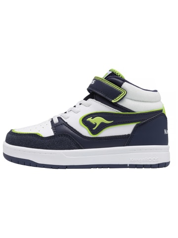 Kangaroos Sneakers "Dunkin Mid EV" in Dunkelblau/ Weiß