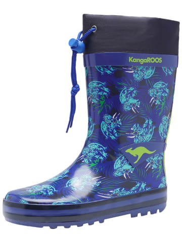 Kangaroos Gummistiefel "K-Summerrain" in Dunkelblau