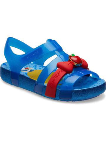 Crocs Sandały "Snow White" w kolorze niebiesko-czerwonym