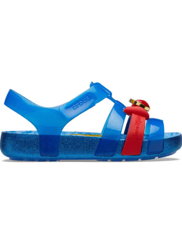 Crocs Sandały "Snow White" w kolorze niebiesko-czerwonym