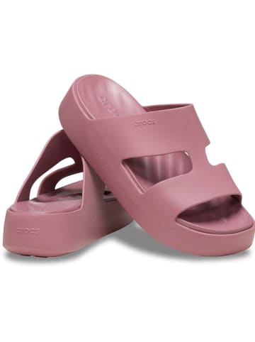 Crocs Pantoletten "Getaway Platform" in Pink
