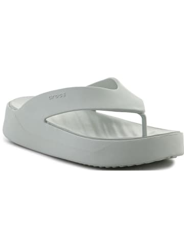 Crocs Japonki "Getaway" w kolorze zielonym