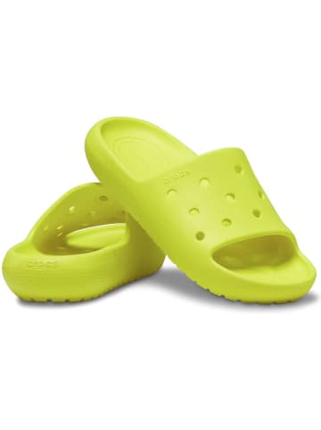 Crocs Pantoletten "Classic" in Grün
