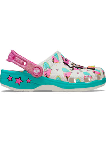 Crocs Chodaki "LOL Surprise BFF" w kolorze biało-różowym