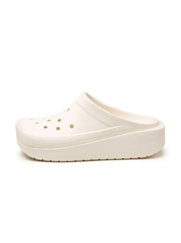 Crocs Chodaki "Classic Blunt" w kolorze kremowym