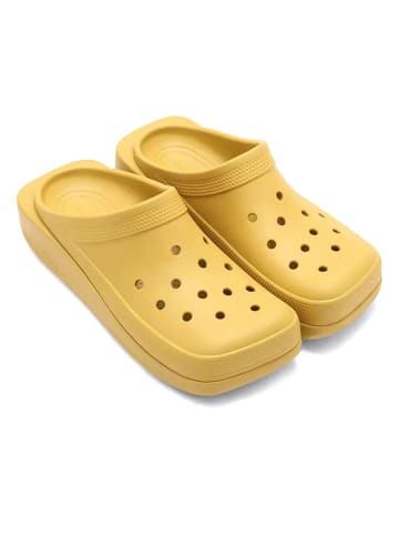 Crocs Chodaki "Classic Blunt" w kolorze żółtym