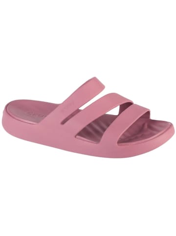Crocs Pantoletten "Getaway Strappy" in Pink