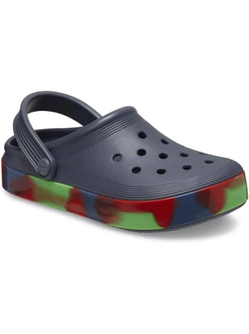 Crocs Crocs "Off Court Glow Band" in Bunt/ Dunkelblau