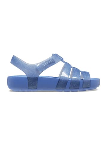 Crocs Sandalen "Isabella Glitter" in Hellblau