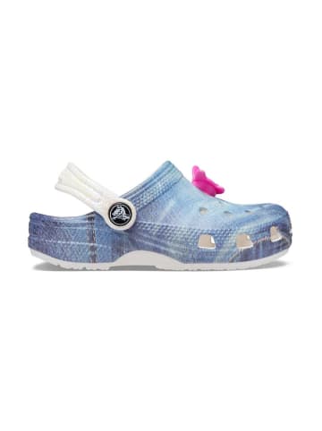 Crocs Crocs "Classic Denim" in Weiß/ Blau
