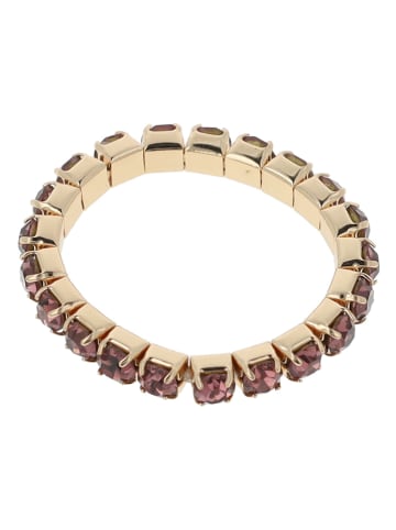 Otazu Rosévergold. Ring mit Swarovski Kristallen
