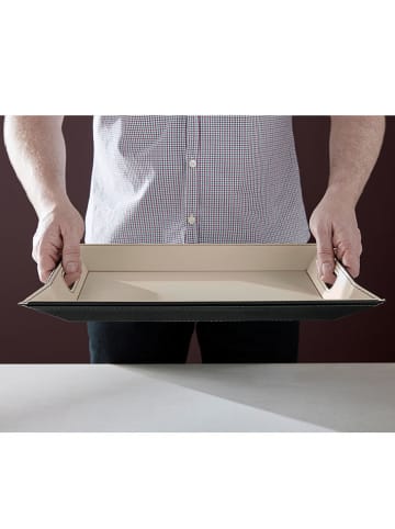 FREEFORM Wendetablett in Braun/ Creme - (L)55 x (B)41 cm