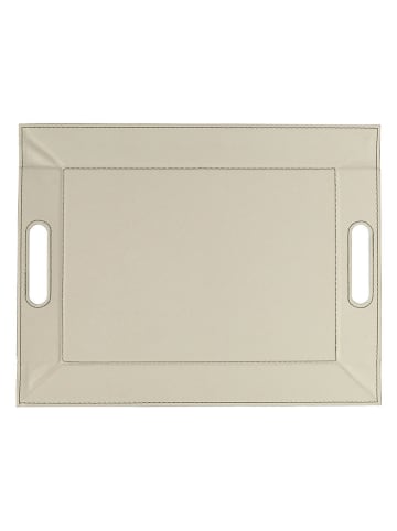 FREEFORM Wendetablett in Oliv/ Beige - (L)45 x (B)35 cm