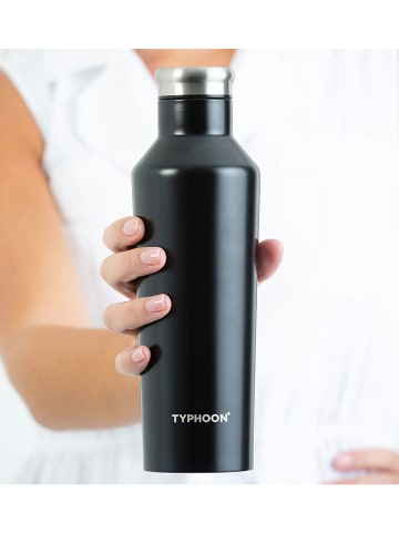 Typhoon Isoleerfles zwart - 500 ml