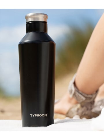 Typhoon Isoleerfles zwart - 500 ml