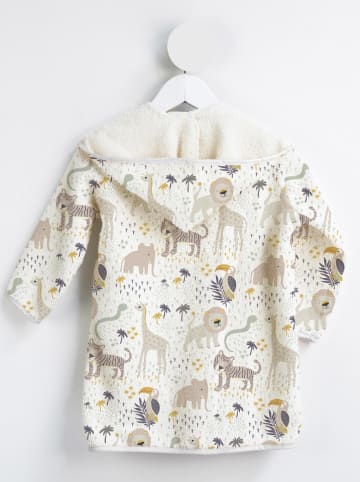 The Wild Hug Bademantel "Africa" in Creme/ Beige