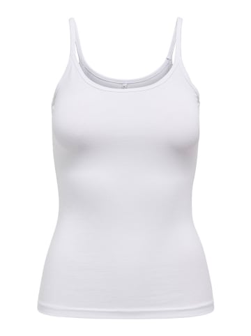 ONLY Top w kolorze białym